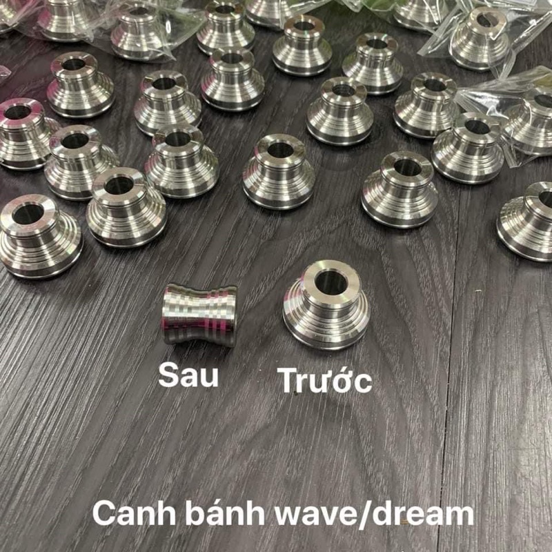 Canh Bánh Trước Sau Wave Dream Inox 304