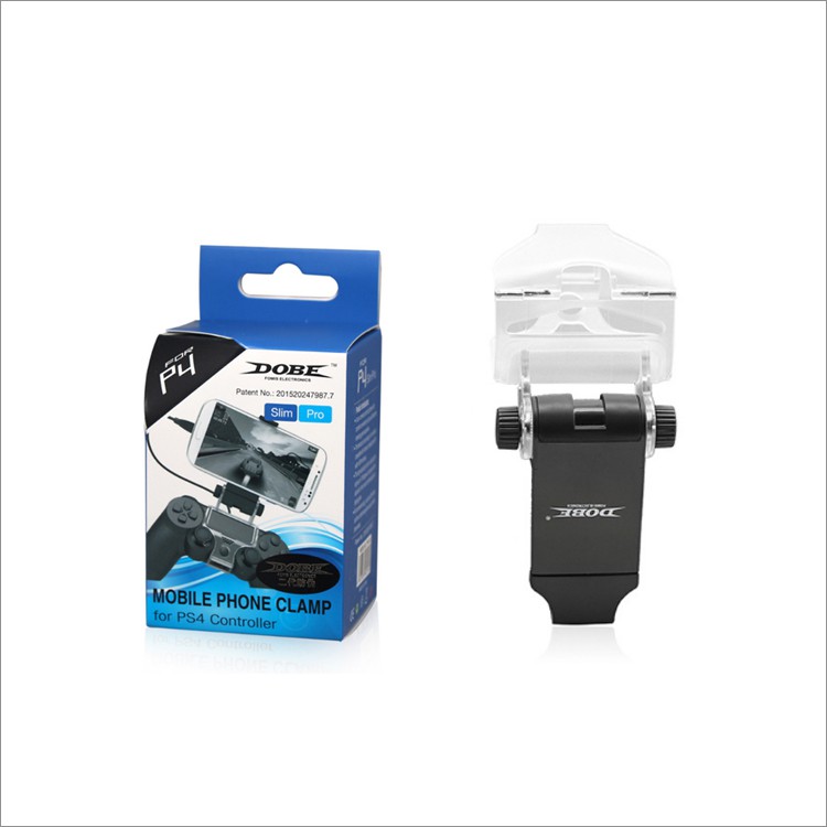 Giá đỡ điện thoại cho tay cầm PS4 kèm cáp OTG Micro USB chơi trên điện thoại - Dobe TP4 016 - Hồ Phạm