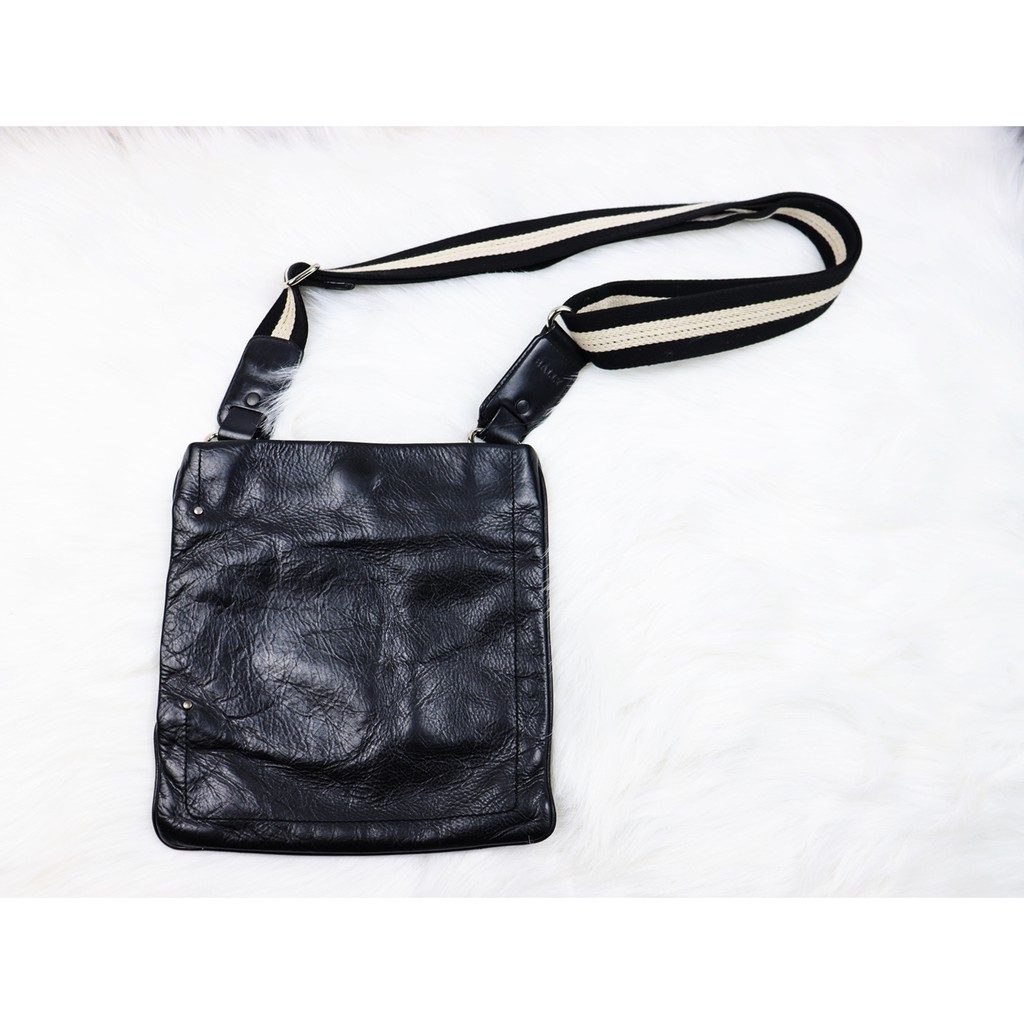 Túi đeo Nam BALLY Black chính hãng Sản xuất ITALY #2