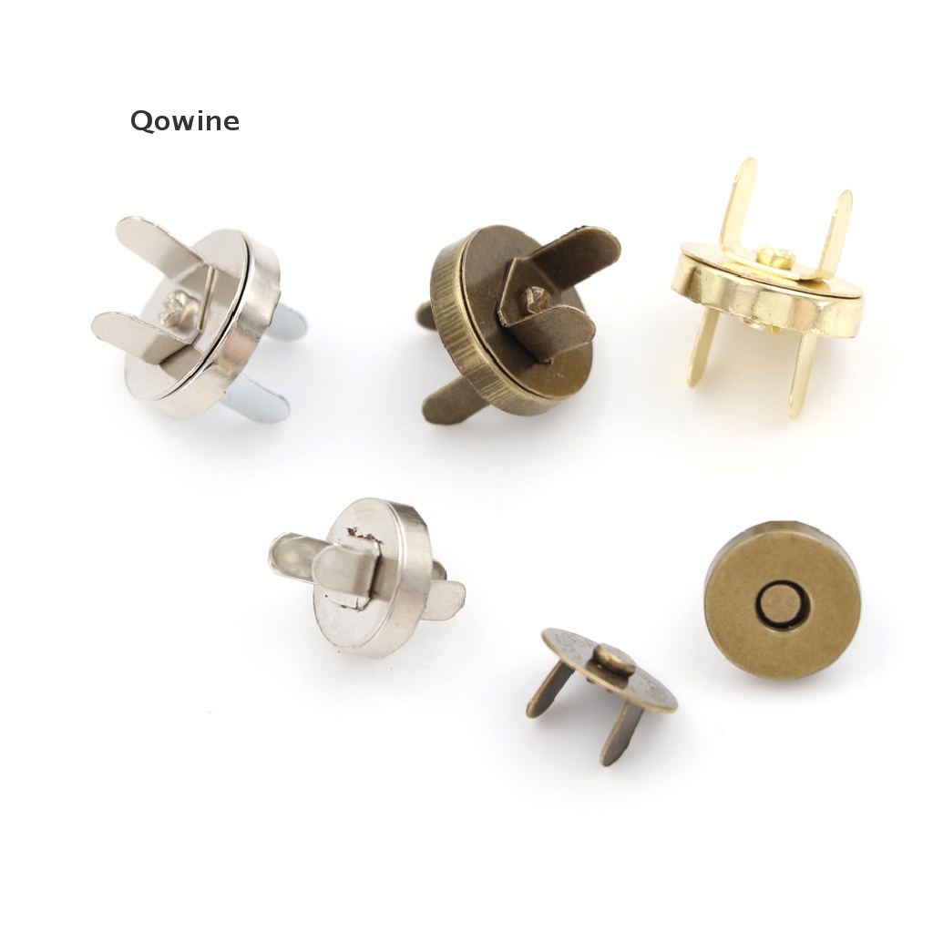 Bộ 10 nút gài khóa nam châm kích thước 14mm tiện dụng dành cho túi xách