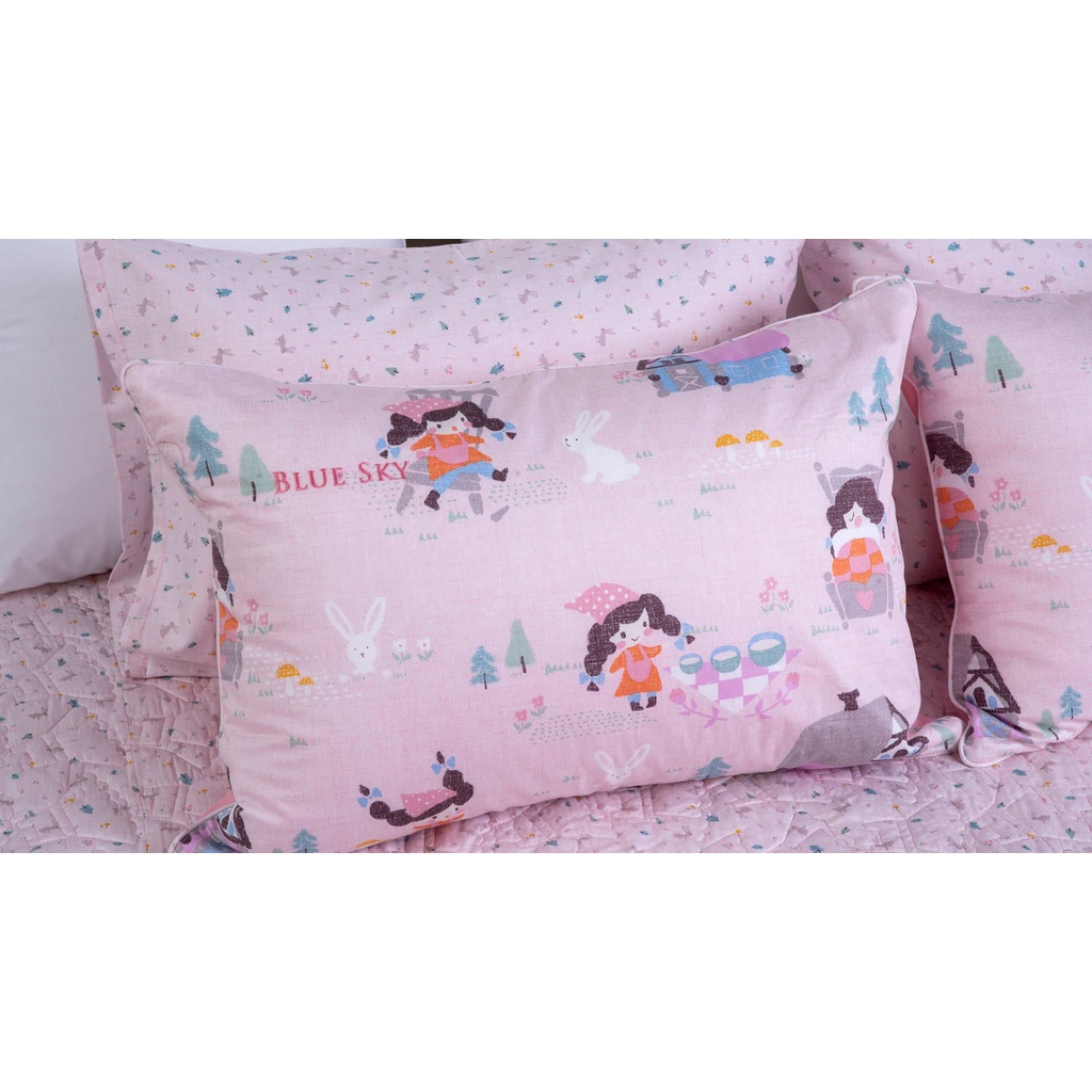 Bộ Chăn Ga Gối Hanvico Blue Sky - DLS199