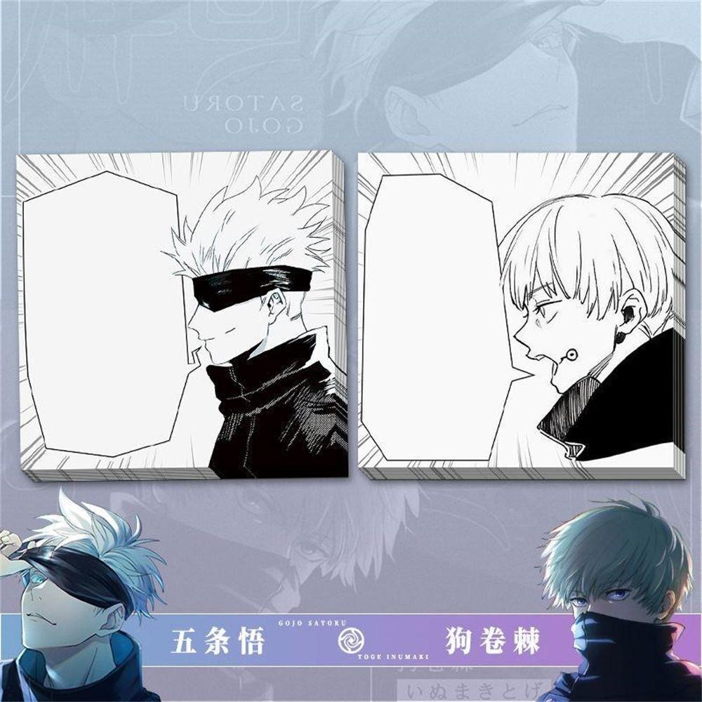 Giấy Ghi Chú Họa Tiết Anime CLEOES Jujutsu Kaisen Memo Dễ Thương