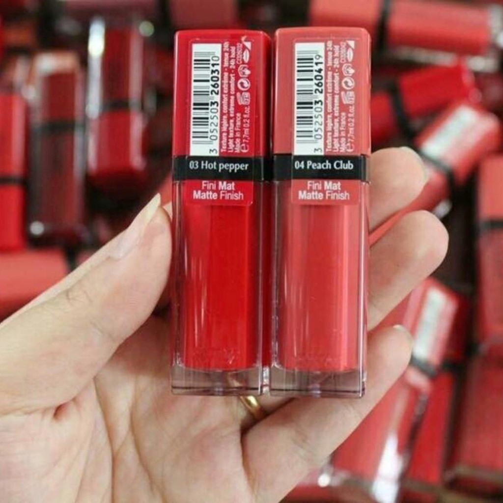 Son BJ Velvet - Son Bourjois Rouge Edition Velvet cam kết chuẩn Auth