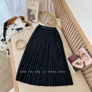 chân váy xếp ly