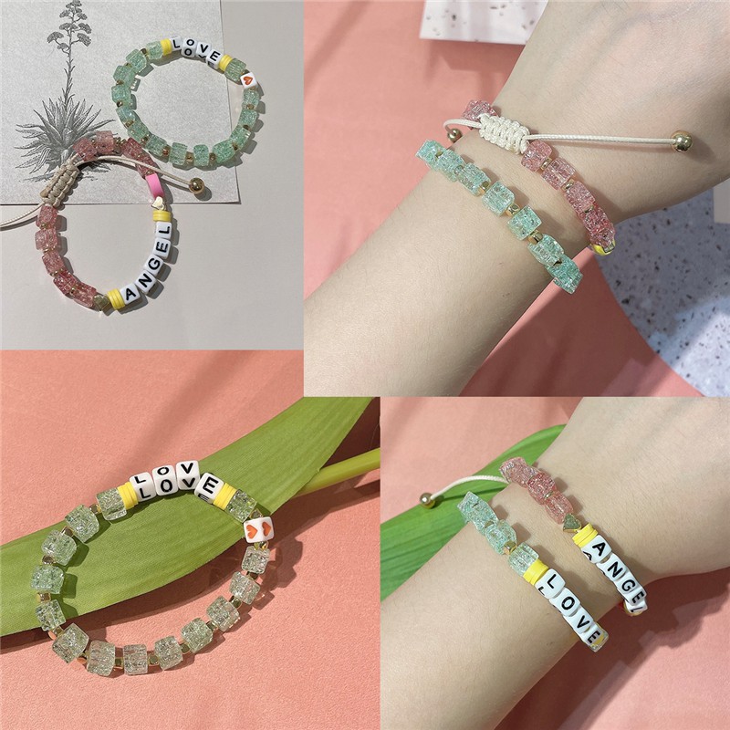 Hạt thủy tinh Beadia làm vòng tay lấp lánh