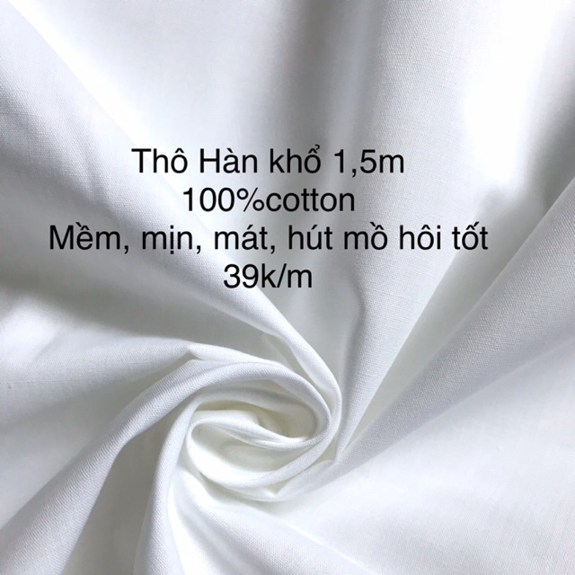 2m thô Hàn 39k/m