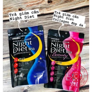 Trà giản cân Night Diet Tea Orihiro