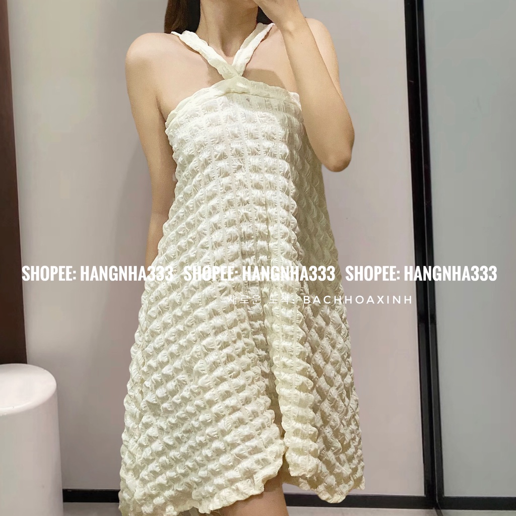 NEW ARRIVAL || Đầm Xốp 2 dây chéo ngực cực sang chảnh Ulzzang