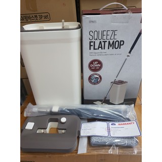 Bộ Cây Lau Nhà Lock&Lock Squeeze Flat Mop ETM471