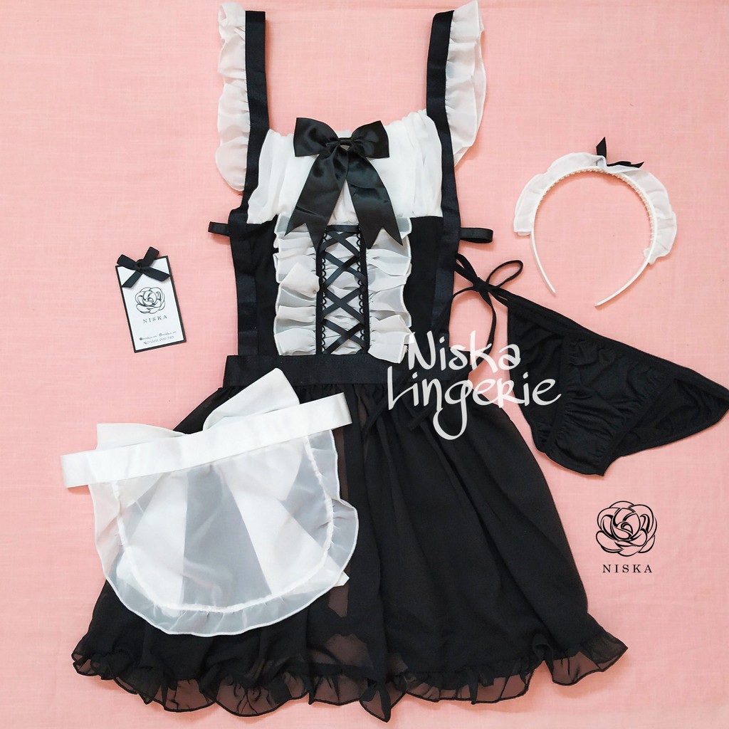 Bộ cosplay hầu gái - Mã C113 | BigBuy360 - bigbuy360.vn
