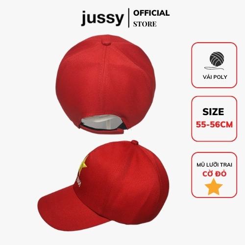 Mũ Lưỡi Trai Cờ Đỏ Sao Vàng Jussy Fashion Nón Lưỡi Trai Việt Nam Form Unisex