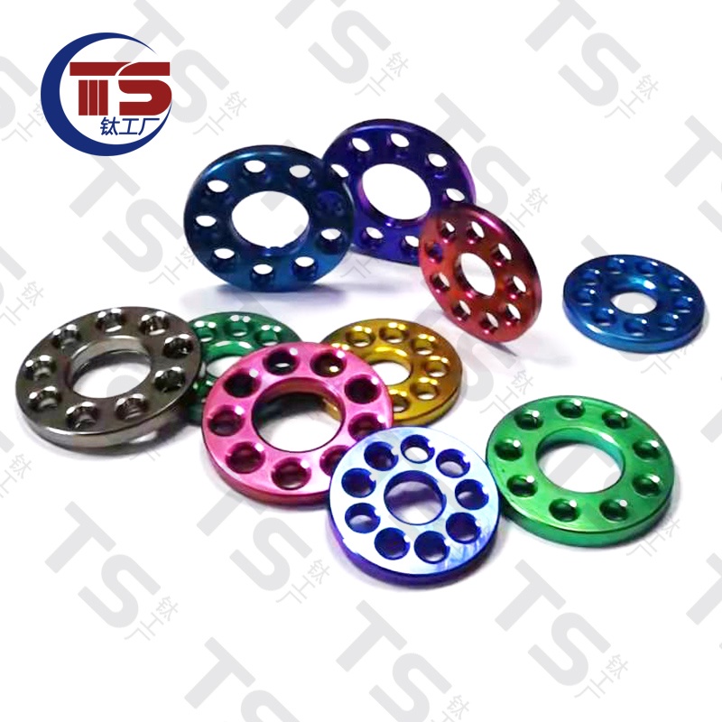 Vòng Đệm Bằng Hợp Kim Titan TC4 M6 M8 M10 Cho Xe Máy TC4