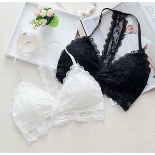 Áo bralette ren đăng ten lưng