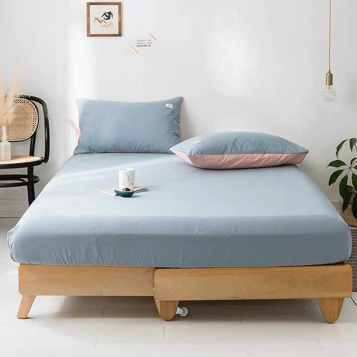 Vỏ gối ôm cotton May bedding đơn sắc kích thước 35x100cm chưa bao gồm ruột gối | BigBuy360 - bigbuy360.vn