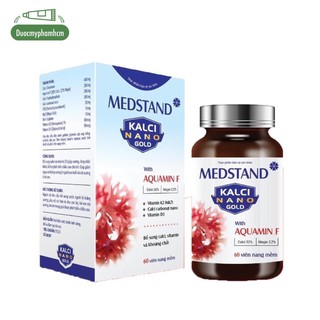 Viên Uống Bổ Sung Calci, Vitamin, Khoáng chất Kalci Nano Gold- Hộp 60 Viên
