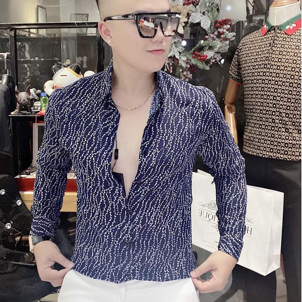 Áo Sơ Mi Cao Cấp Mới Ra Sành Điệu Hot Trends Giới Trẻ 3D Lụa Nhung Dành Cho Các Cặp Đôi Nam Nữ Mina-Fashion Nhiều Màu | BigBuy360 - bigbuy360.vn