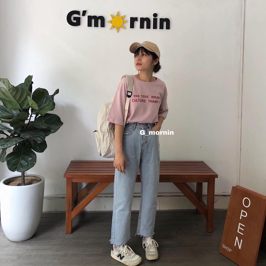 [Form to siêu đẹp] Áo thun tay lỡ - áo phông tay lỡ unisex END TOXIC