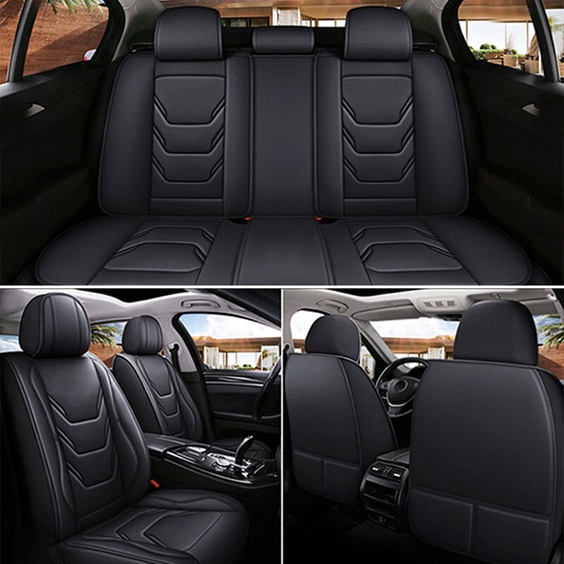 Bọc ghế ngồi xe hơi SEAMETAL Sedan SUV bằng da nhân tạo bảo vệ nội thất ô tô