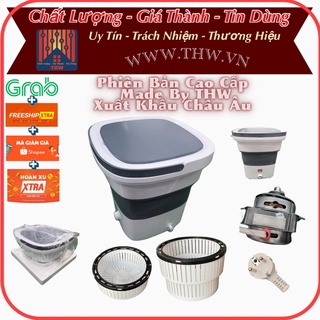 |THW.ASIA| Máy giặt mini chính hãng công suất lớn 4,5kg đồ giặt.Diệt khuẩn UV và Ozone