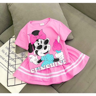 Set Váy hinh de thuong cho bé gái, size đại - quần áo bé gái