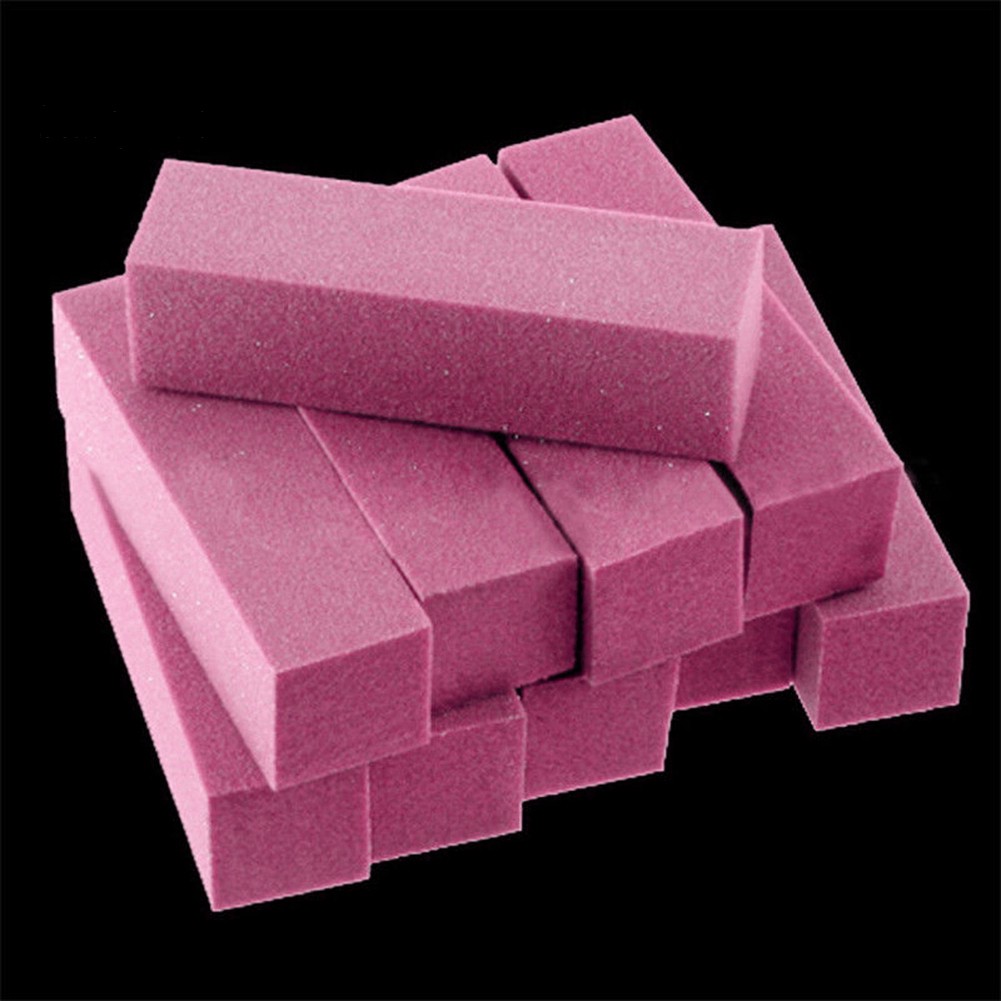 Gói 10 khối giũa móng bằng mút tiện dụng