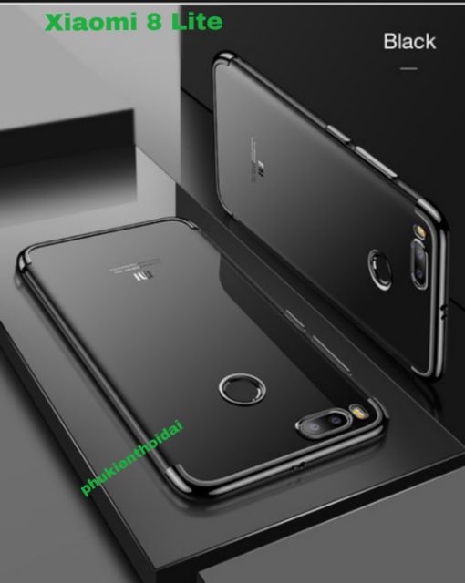 Ốp lưng Xiaomi 8 Lite / 11 Lite / 11 Lite 5G / 12 Lite dẻo trong màu TPU chống ố vàng ( bảo vệ camera)