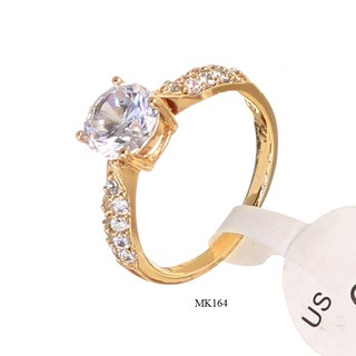 Nhẫn mạ vàng cao cấp may love - mk164