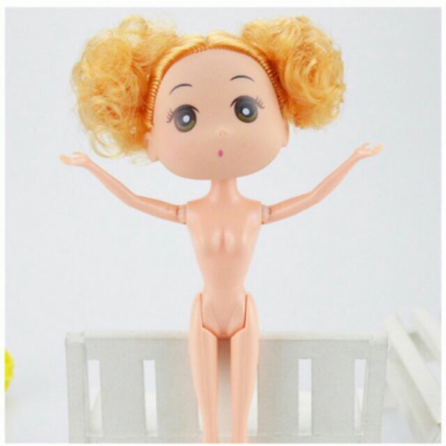 Búp bê chibi 12cm trang trí bánh kem