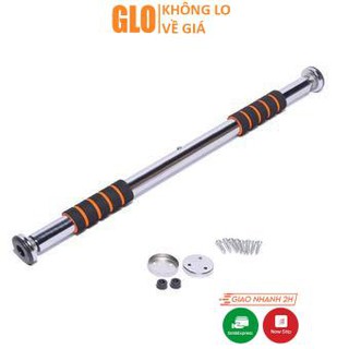 Xà đơn treo tường gắn cửa 80-130cm - door way gymbar glomart