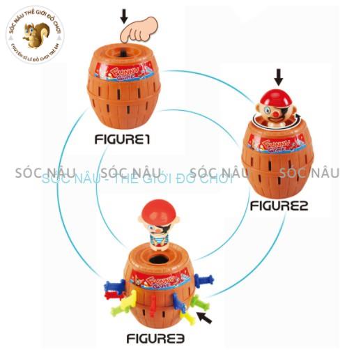 Đâm hải tặc đồ chơi SIZE SIÊU TO hàng loại 1 Sóc nâu thế giới đồ chơi