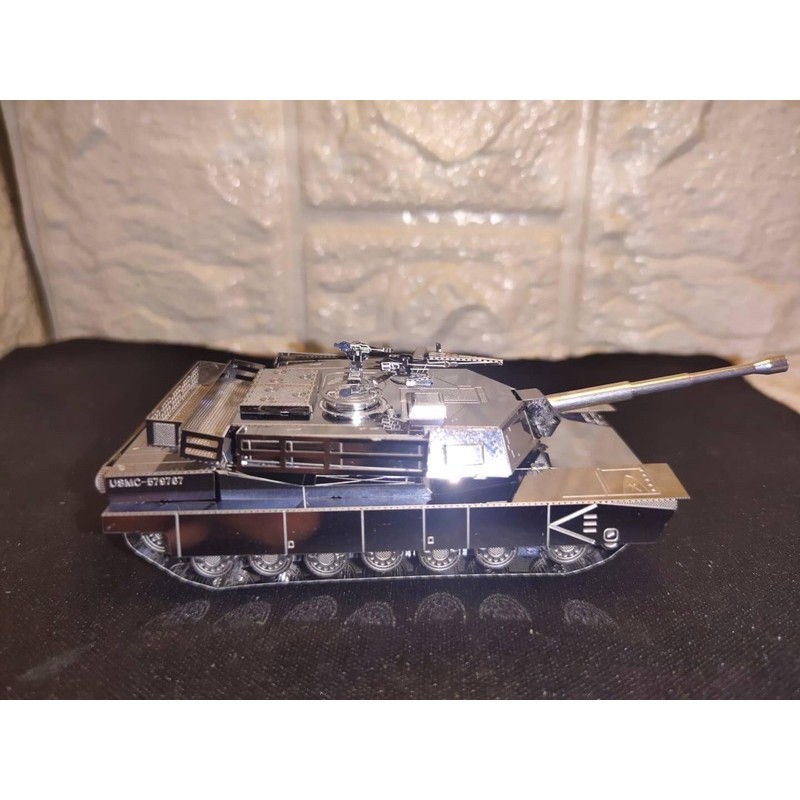 Mô hình 3D kim loại lắp ráp xe tăng M1 Abrams [Chưa lắp]