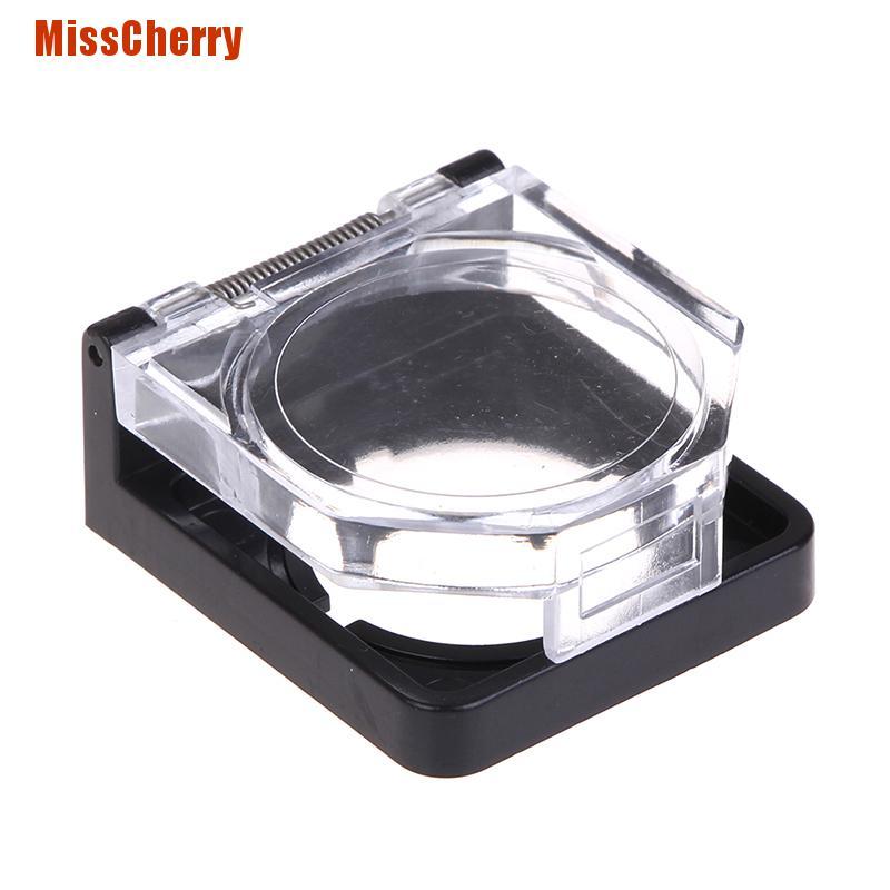 [MissCherry] Black 22Mm Clear Plastic Push Button Switch Guard Protector