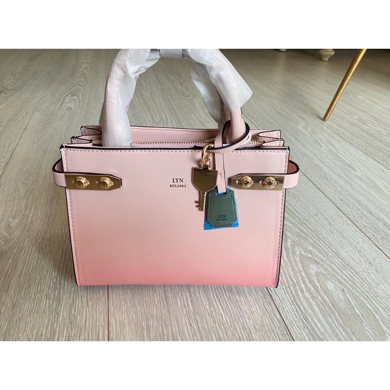 Túi LYN quai cầm màu loang size 23cm