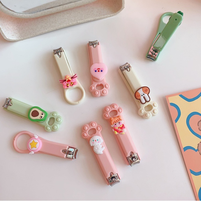 Móc Khóa Kỳ Lân Unicorn Ngựa Một Sừng, Móc Khóa Lucky Siêu Dễ Thương, Đồ Cắt Móng Chân Cún Nhiều Mẫu Mã - Màu Ngẫu Nhiên