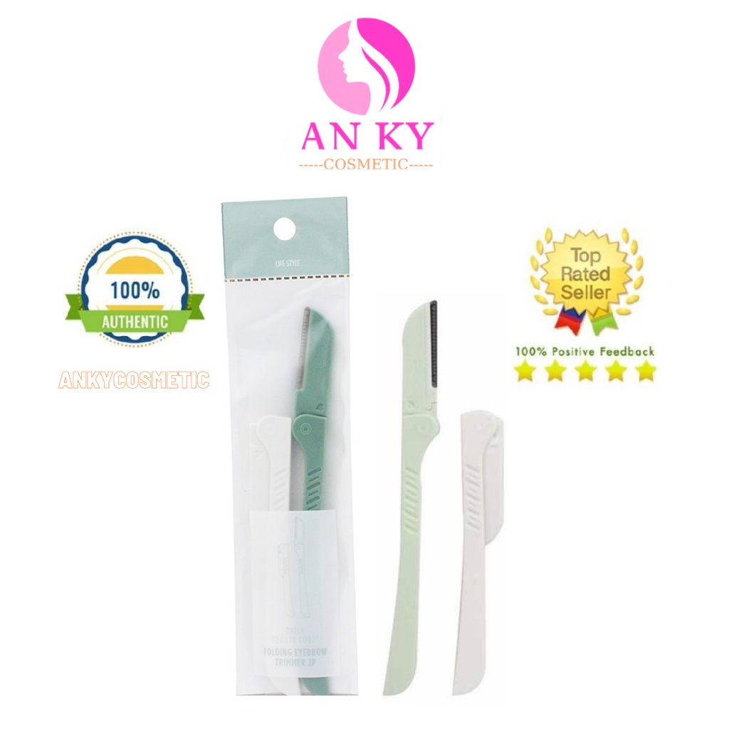 Dao Cạo Lông Mày Daily Beauty Tools Folding Eyebrow Trimmers