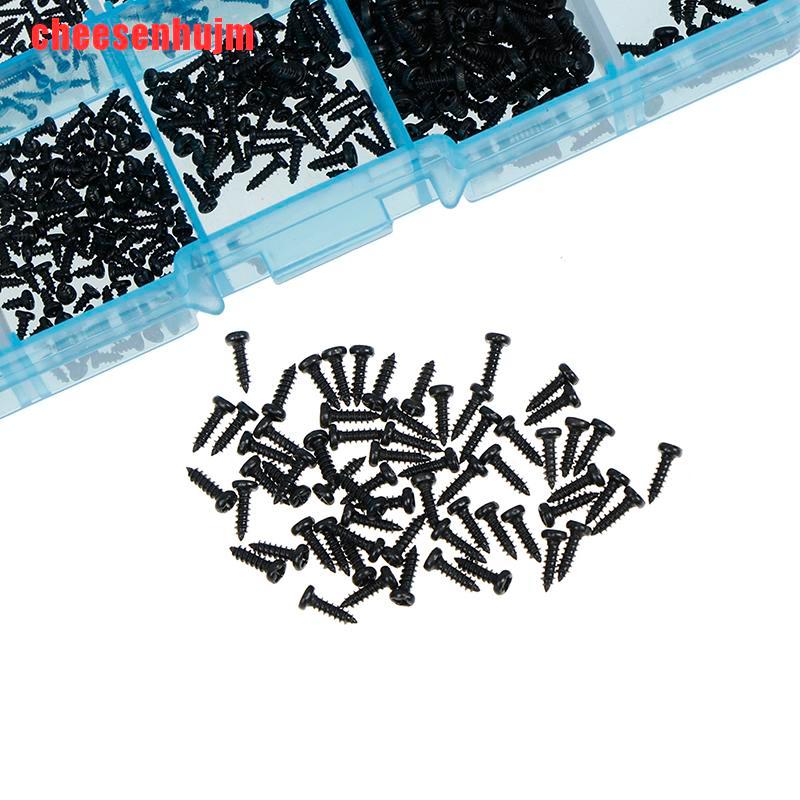 Set 1000 Vít Đầu Tròn micro M1 M1.2 M1.4 M1.7