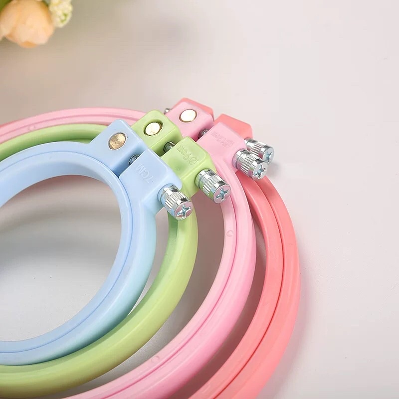 Khung thêu tròn nhựa cứng AS