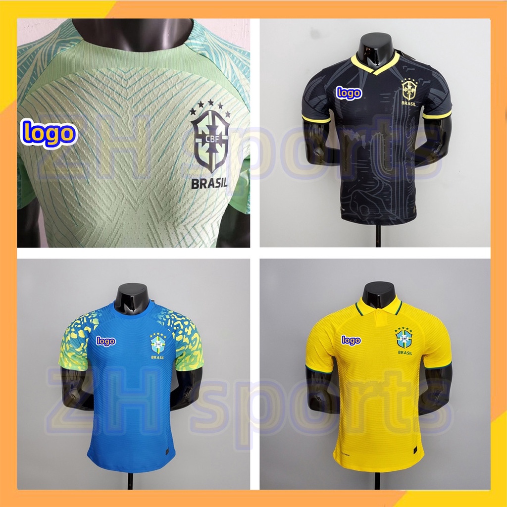 Áo Bóng Đá Màu Đen Số 22/23 2022 2023 Của Cầu Thủ Brazil