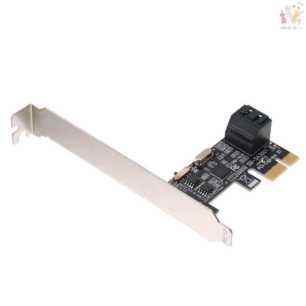 Card Mở Rộng Rcc Pci-e Sang Sata3.0 Sata 2 Cổng 6gbps Với Driver Cd Hỗ Trợ Thấp Pro