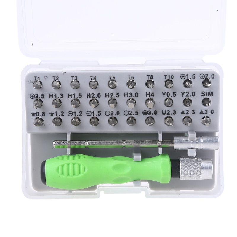 Bộ Tua Vít 32 Món Dùng Sửa Chữa Điện Thoại / Máy Tính Bảng Chống Trượt