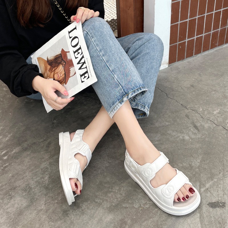 Sandal Nữ Cao Su dẻo cực xinh , Rẻ Đẹp