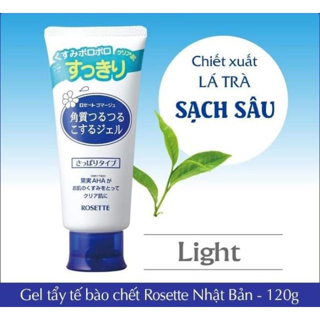 Gel Tẩy Tế Bào Chết Rosette Gommage Face Scrub Nhật Bản (120g)