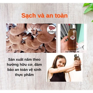 Nấm Linh Chi Đỏ Thái Lát - Hồng Chi (Còn Nguyên Bào Tử)