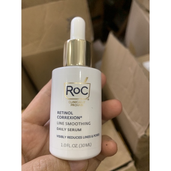 Serum RoC Retinol chống lão hoá, giảm lỗ chân lông