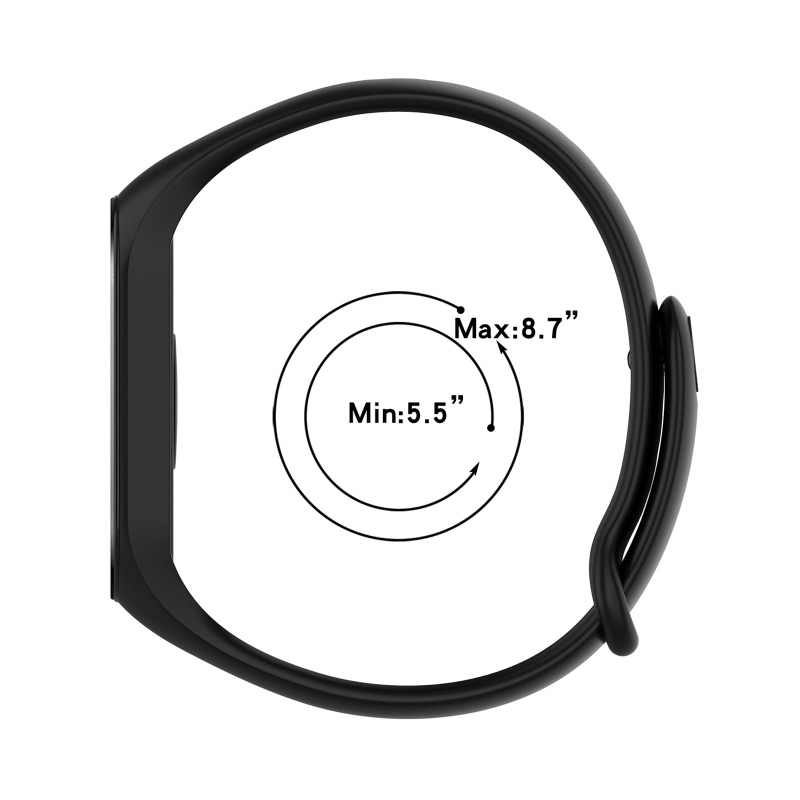 Dây Đeo Silicone Mềm Chống Mồ Hôi Cho Mi Band 7