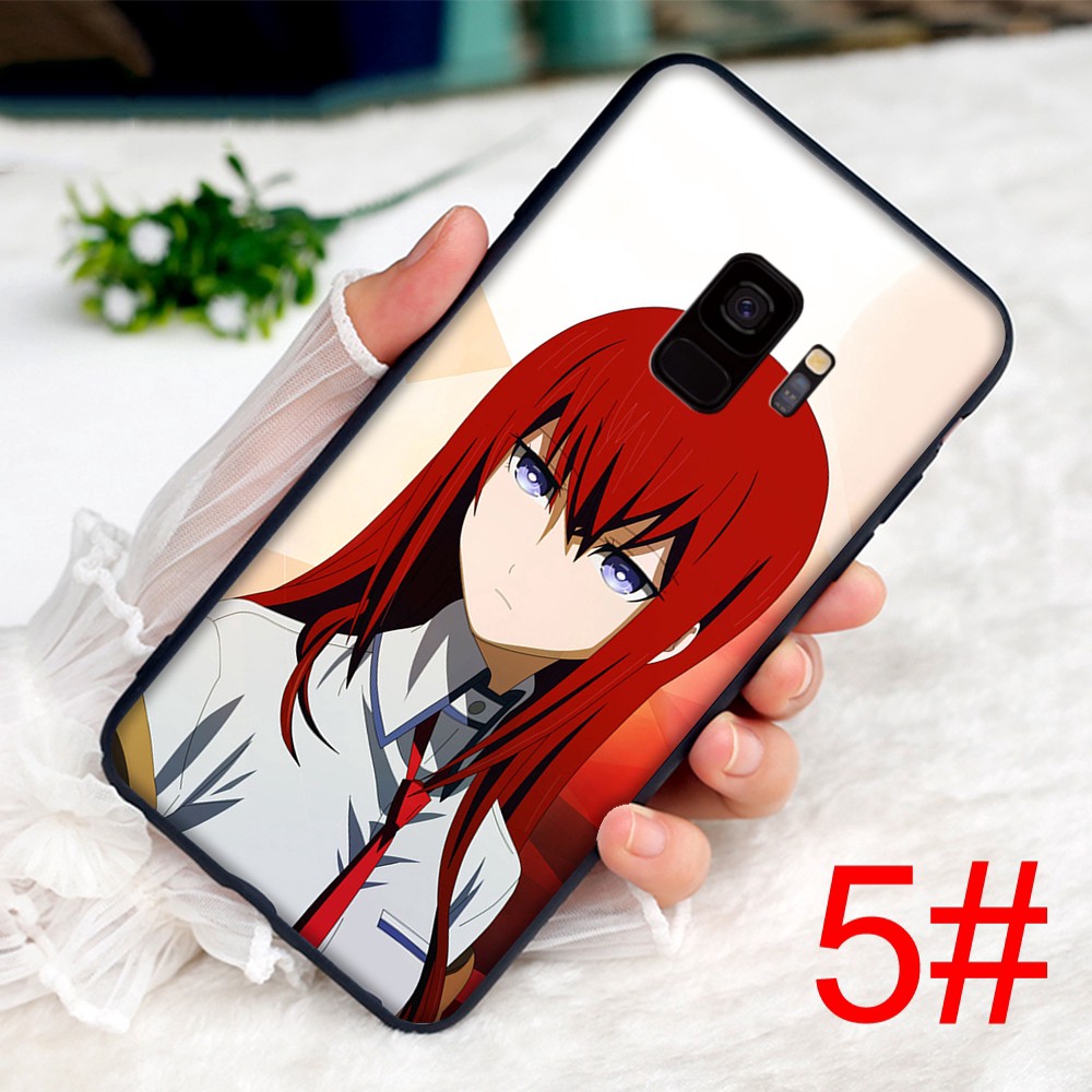 Ốp điện thoại mềm hoạt hình Steins Gate cho Redmi Note 5A Prime 5 Plus 4 4X Pro