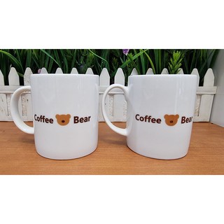 Ly Cốc Sứ Cao Cấp Uống Trà Cà Phê Coffee Bear