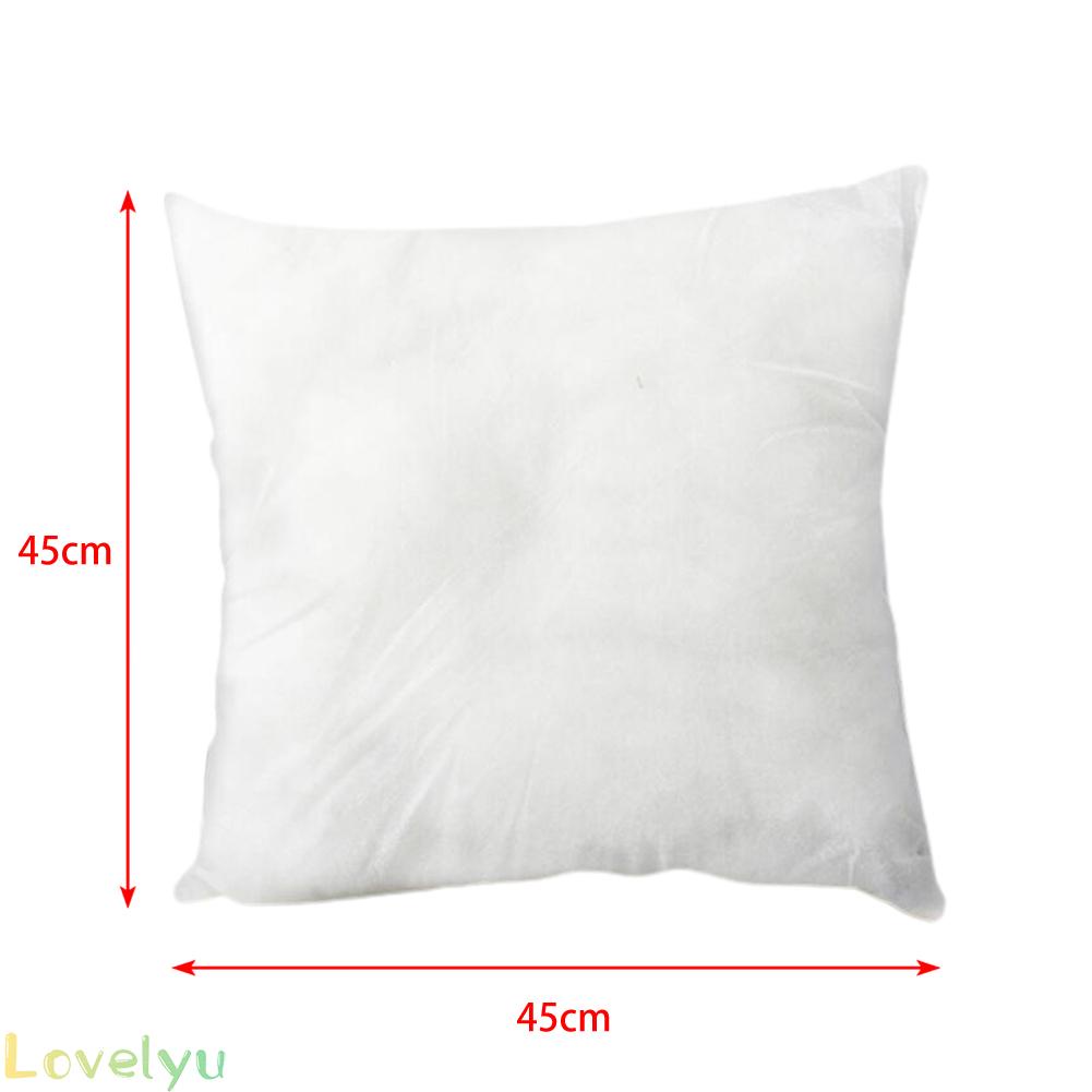[ FAST SHIPPING ]Pillow Home Décor Inner Core Long Lasting PP Cotton Soft Square 45*45cm