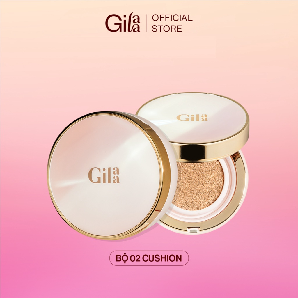 Combo 2 Hộp Gilaa Long Wear DD Cushion (13g x 2 hộp)