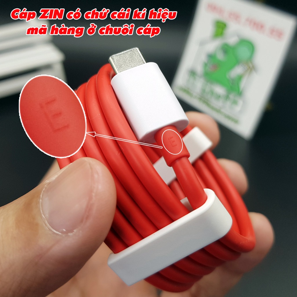 [Chính Hãng-FULLBOX] Cáp Sạc Nhanh C-C Warp Charge 65W 6.5A 2 đầu Type-C OnePlus 8T/ 9/ 9 Pro ZIN